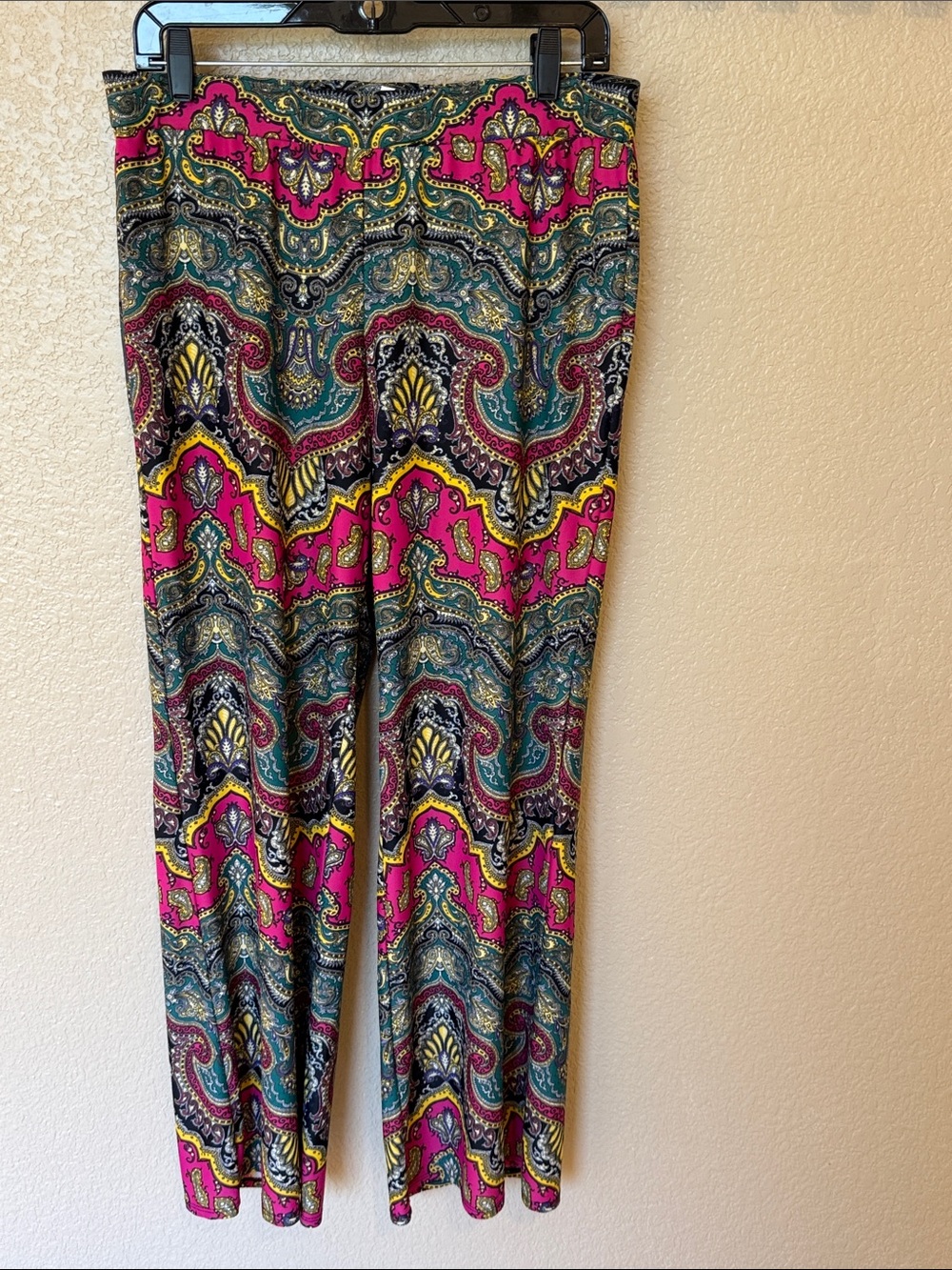 Jude Connally Teal, Yellow & Pink Paisley Pants